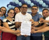 PREFEITO ARTEMES OLIVEIRA ASSINA ORDEM DE SERVIÇO DO GINÁSIO DA ESCOLA MARIA GENEVA